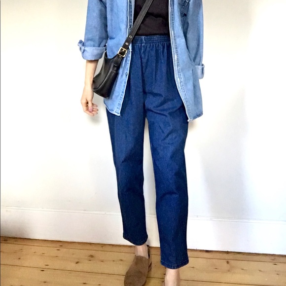 Vintage Chic denim trousers - Picture 2 of 16